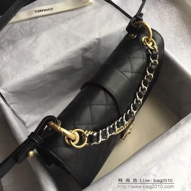 香奈兒CHANEL 57577 2018秋冬新款肩背小挎包正品打版DSC1709